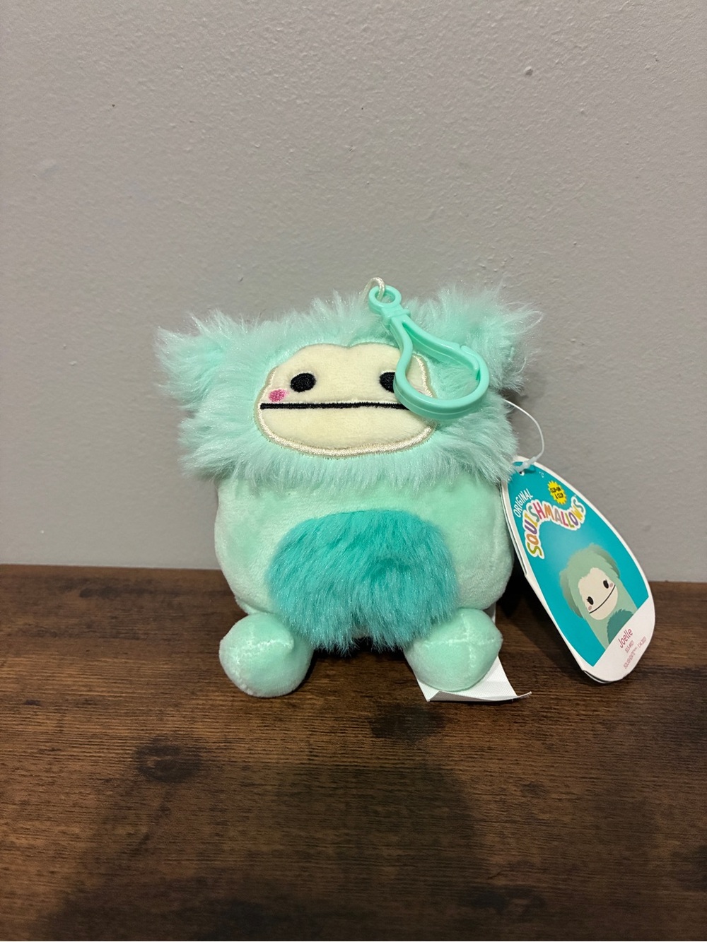 BNWT Squishmallows 3.5” Joelle Clip-On